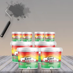 Tinta cinza escuro 17Kg